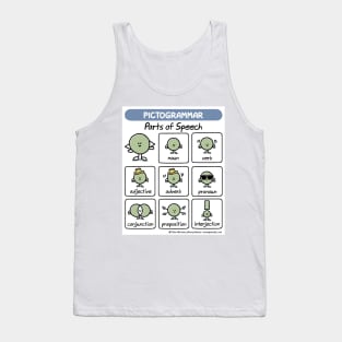 Pictogrammar - Parts of Speech Tank Top